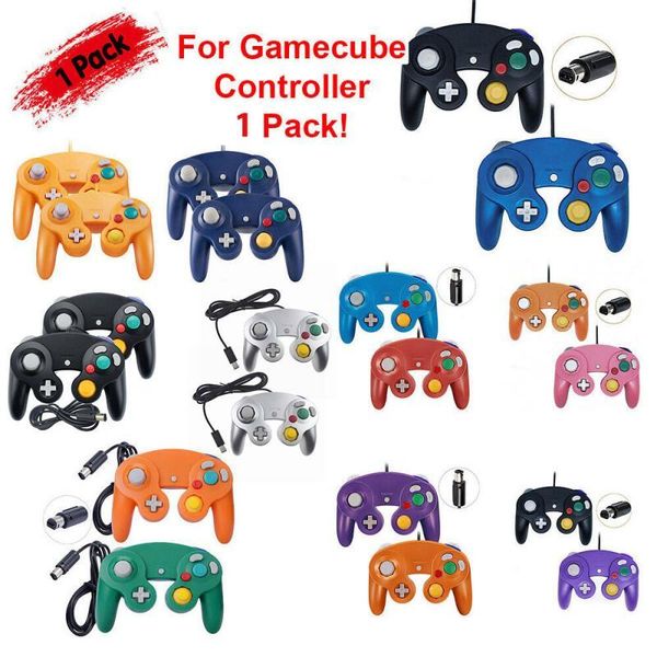 

1pairs color random choose wired controller gamepad for ninten gamecube switch/pc/deskgame controllers & joysticks