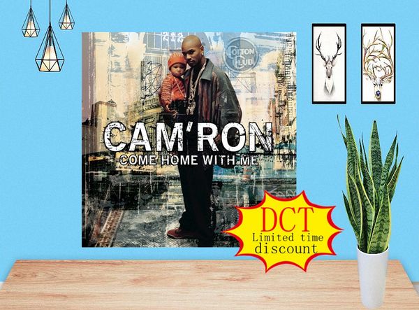 

cam ron come home with me songs album poster rap music cover silk art print