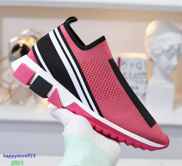 

t115c breathable air-woven mesh leisure sports shoes rhinestone flat socks low-lovers womens and men fashion size35-45