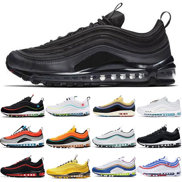 

running shoes men women wolf grey rainbow easter sliver bullet japan aurora green sunburst sneakers walking outdoor sports size 36-45