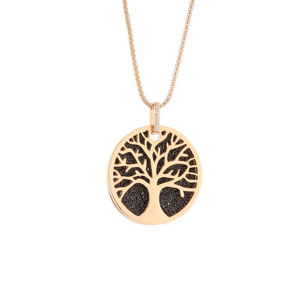 

chokers tree of life pendant choker necklace for women chains rose gold silver color alloy crystal adjustable trendy female, Golden;silver