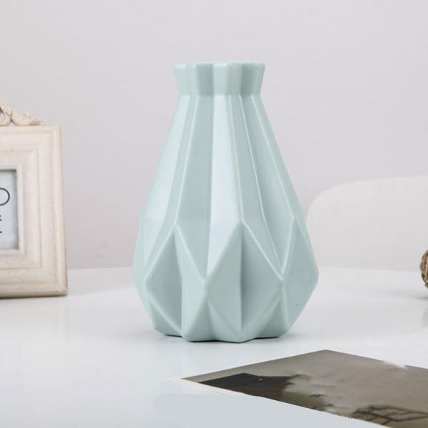 

vases tablehome decoration pot party wedding tanding office imitation ceramic flower vase centerpiece shatter proof modern