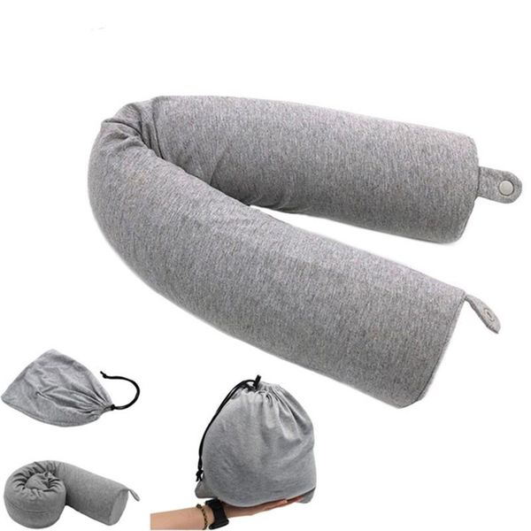 

pillow multifunctional u shaped memory foam neck pillows soft slow rebound travel cervical healthcare bedding body