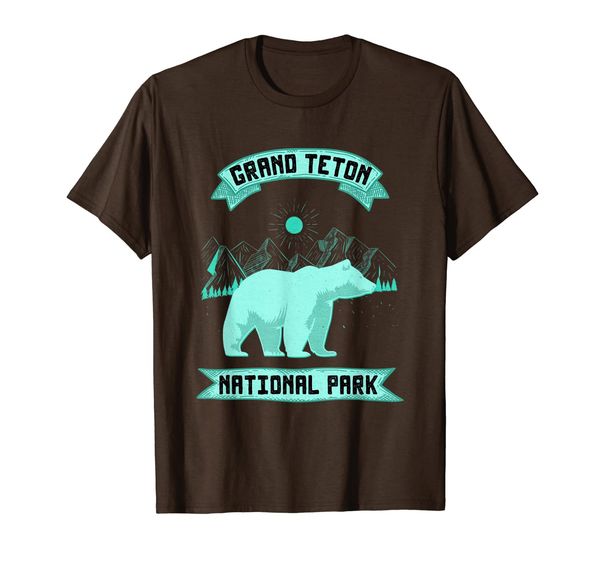 

Grand Teton National Park Wyoming Bear Tetons T-Shirt, Mainly pictures