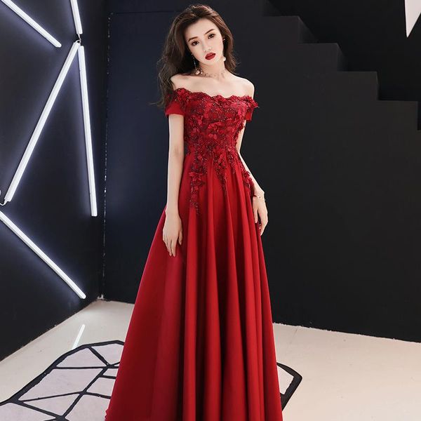 

party dresses boat neck special occasion empire short sleeves floor-length floral print a-line satin lady formal gown e1229, White;black