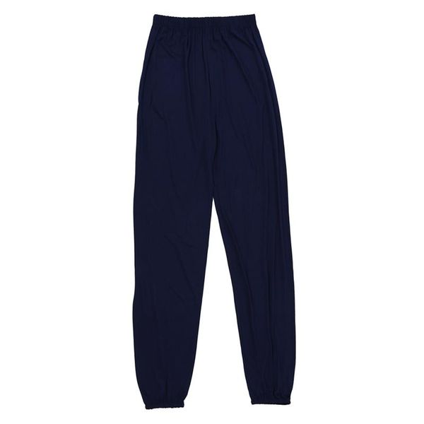 

yoga pants loose modal bloomers home tai chi harem joggers sweat both men and women-dark blue,xxxl outfits, White;red