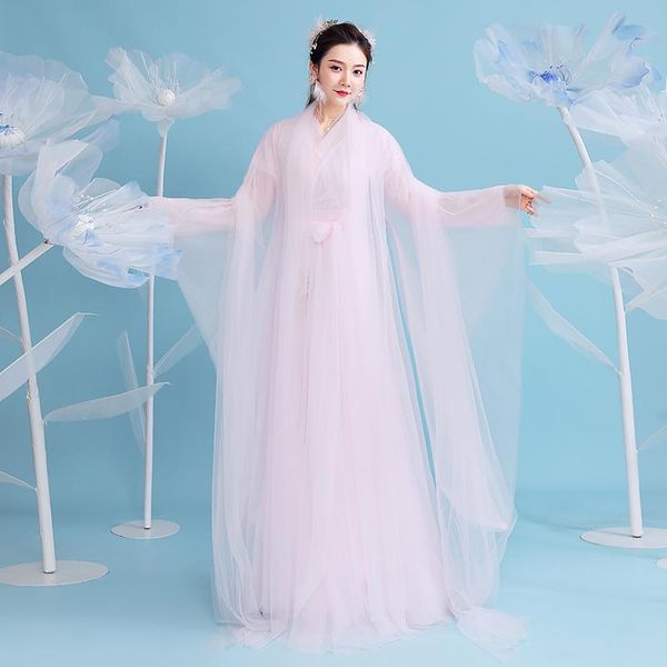 

chinese traditional hanfu costume women dress fairy ancient han dynasty princess clothing festival outfit sl4746 stage wear, Black;red