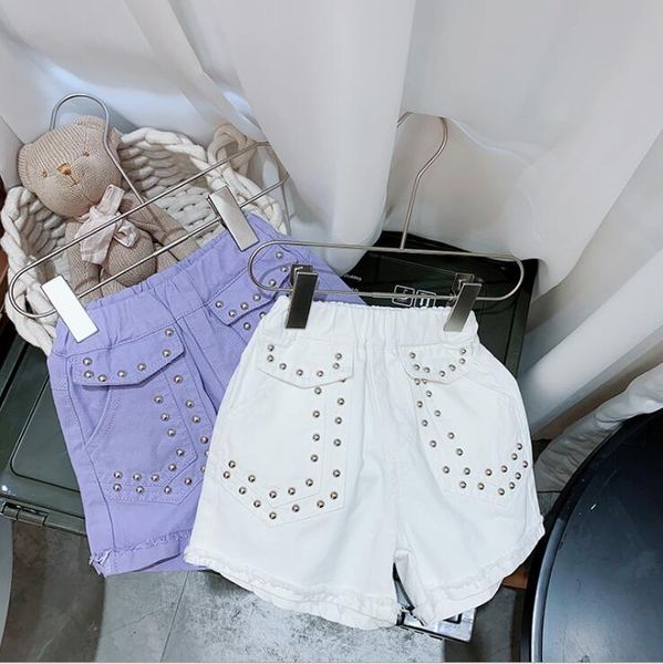 

arrival girls boys shorts summer fashion kids 3-8 years cy21, Black