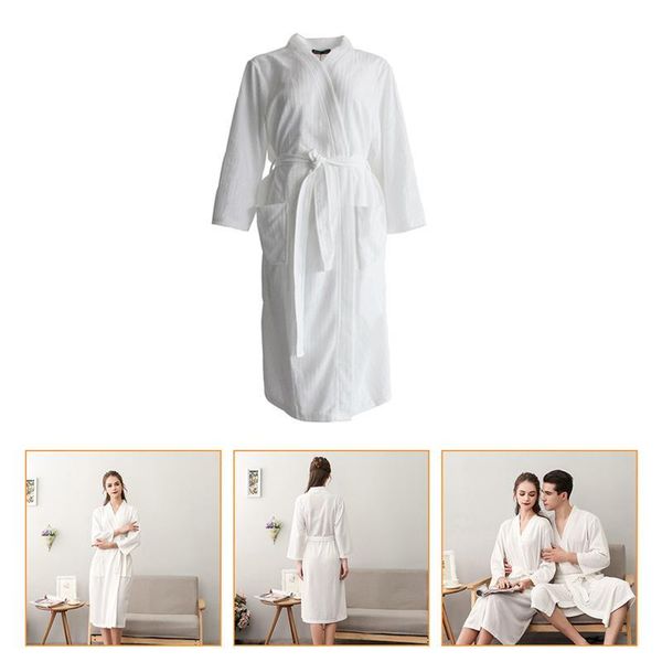 

shower caps 1 pc multipurpose nightclothes practical dacron couple robe