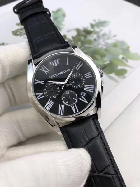 

wristwatches mens women watches stainless steel quartz leather band, Slivery;brown