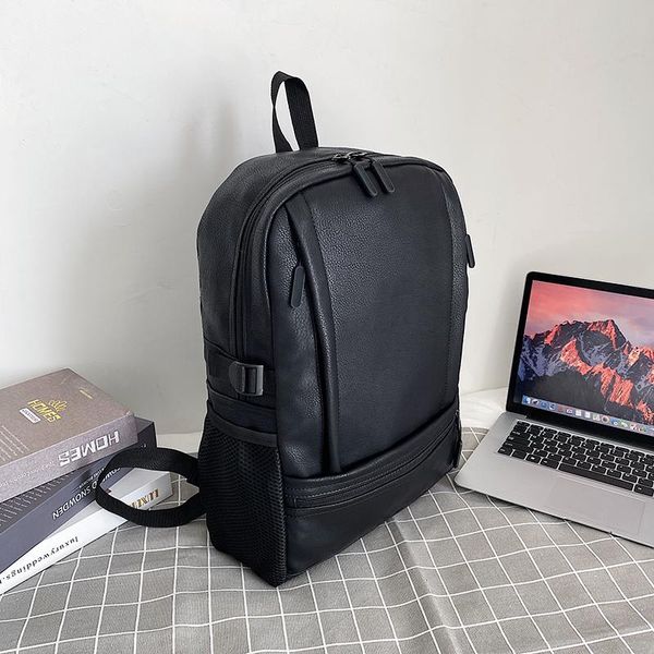 

backpack fashion men college large capacity men's boy's schoolbag travel bag computer laptop