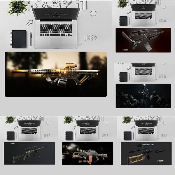 

mouse pads & wrist rests escape from tarkov rubber pc computer gaming mousepad desk table protect game office work mat pad non-slip lapc