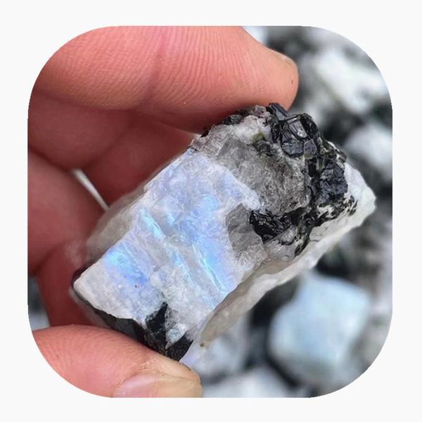 

decorative objects & figurines white moonstone rough stones natural carved crystal gemstone for sale