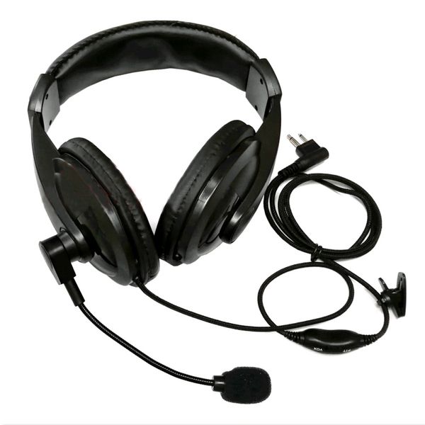 Over-Head-Headset/Ohrhörer-Boom mit VOX PTT-Mikrofon-Kopfhörer für Motorola Walkie Talkie Radio RDU-4100 RDU-4160D RDV-2080D RDV-5100