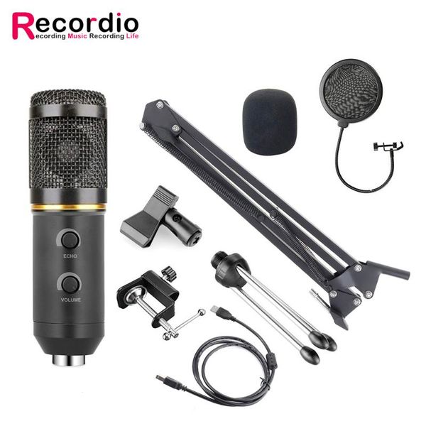 

gam-100pl professional usb microphone with tripod recording stand studio for computer microphones
