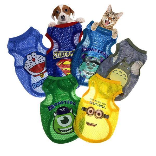 

pet dog cloth summer mh thin cat vt teddy bomei mosquito proof small
