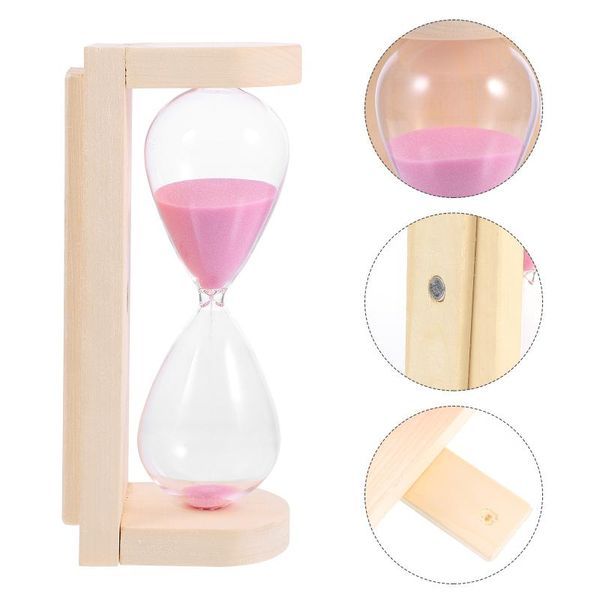

other clocks & accessories 1pc sauna timer clock wood sand hourglass spa bath room accessory
