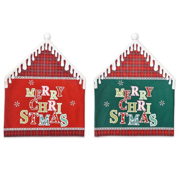 

pcs merry christmas chair cover for restaurant home festival decor covers