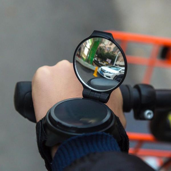 

bike groupsets bicycle back mirror cycling wrist band strap reflex rear view rearview arm gloves