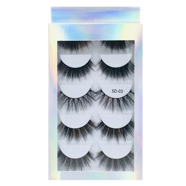 

false eyelash set natural long extension thick soft fake eyelashes portable reusable cosmetic cat eye makeup tslm2