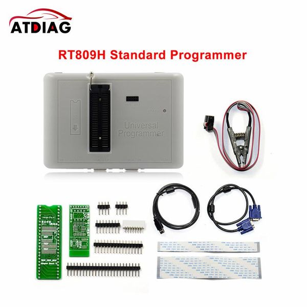 

original rt809h emmc-nand flash extremely fast universal programmer edid cable with cabels +bga48 adapters full 35 diagnostic tools