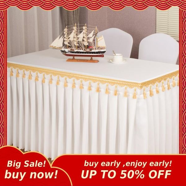 

table cloth restaurant el banquet round white simple and generous art a-zb08