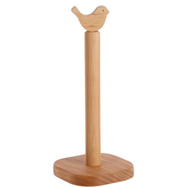 

toilet paper holders roll storage rack towel shelf kitchen countersolid wood vertical holder large