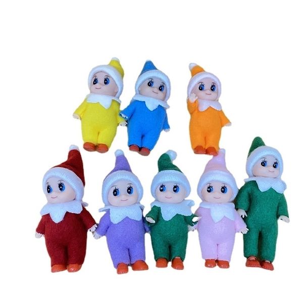 

4515christmas elf baby elf doll angel boutique ornament toy bookshelf