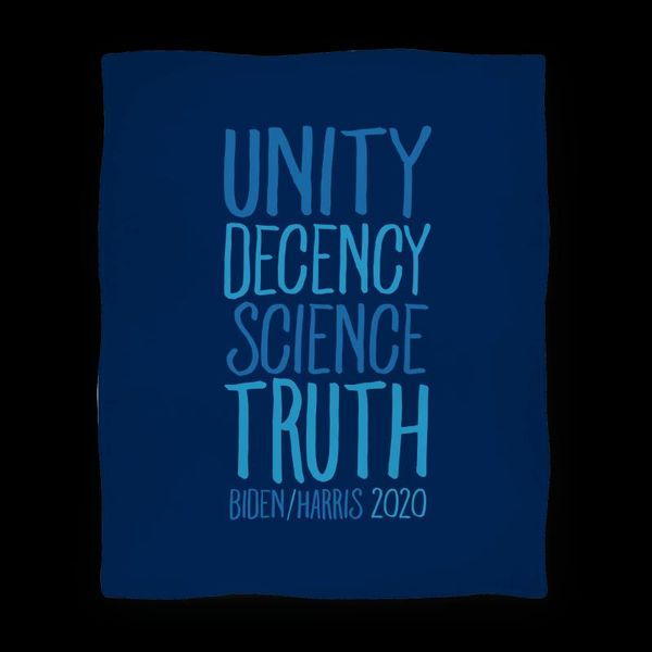 

blankets unity decency science truth biden harris 2021 3d print throw blanket rug bath towel home textile soft flannel
