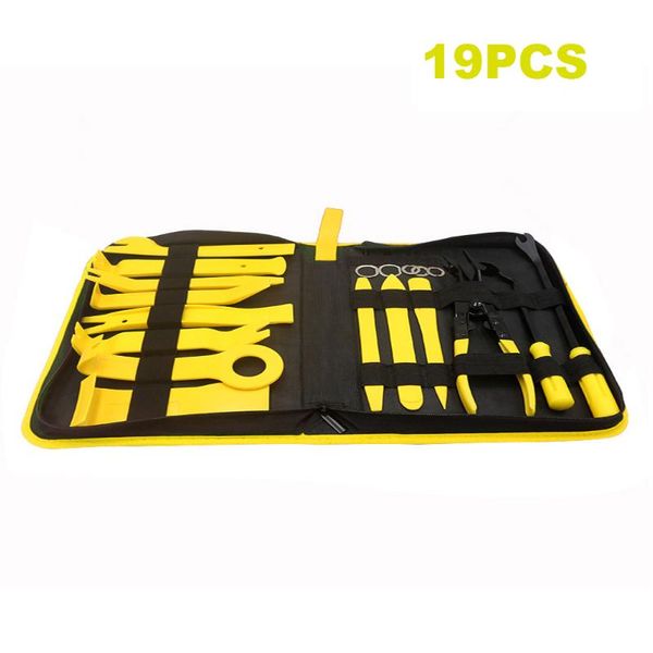 

professional hand tool sets car door panel pry kit set portable auto radio clip repair removal open