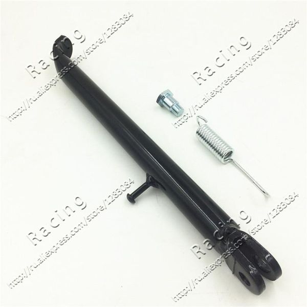 

other motorcycle parts 317mm - 384mm dirt pit bike sidestand with spring set 125cc 110cc 140cc for ktmr bse side kick stand 10 12 14 16 inch