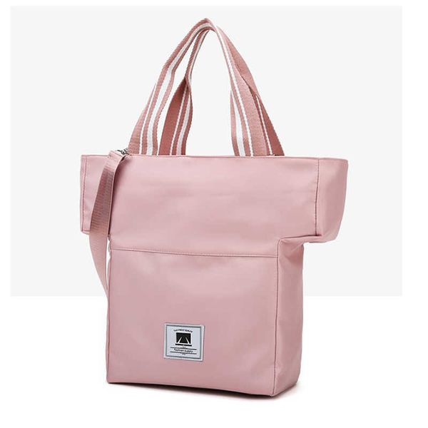 Borsa da palestra grande da palestra Borse sportive da donna Fitness per pattini Sneaker da viaggio rosa Borsone da viaggio Blosa Borsa a tracolla da allenamento Borsa da nuoto Q0705