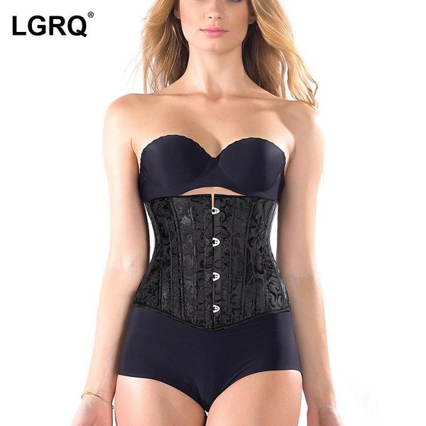 

women's shapers [lgrq] corset belly slim waits cinchers bandage body shaperwear fit fashion tide autumn winter 2021 arrival 19d2905, Black;white