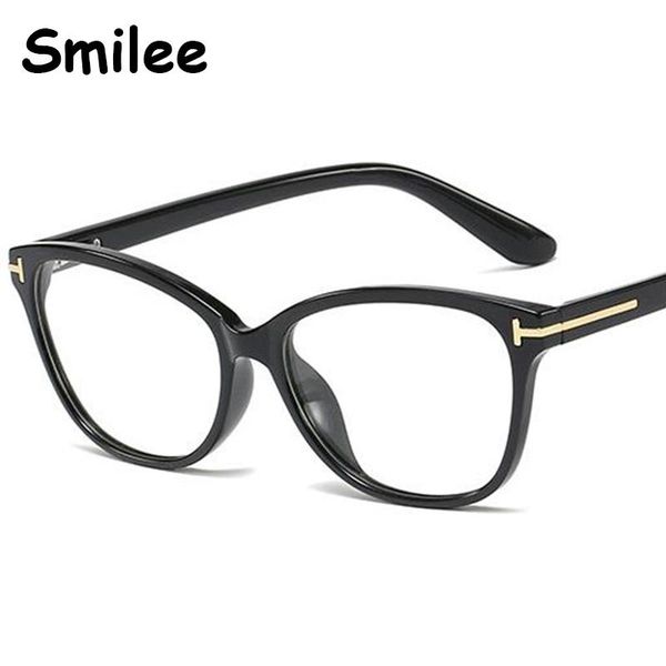 

fashion women eyewear cat eye acetate glasses frame clear regular transparent optical spectacle eyeglass oculos sunglasses fram frames, Black