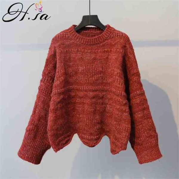 

women chic pullover and sweaters wave beige loose style knit pullovers red christmas sweater pull femme 210430, Black;gray