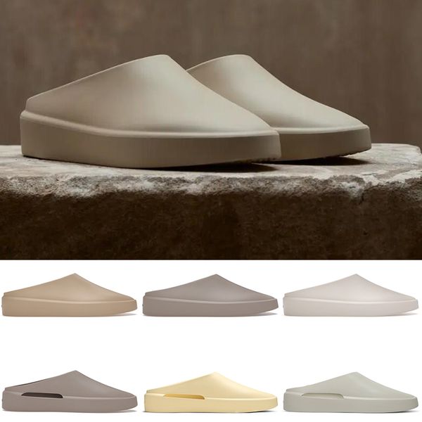 

women men the california slip-on slippers almond cement concrete cream oat eva xl extralight slip on shoes designer slides luxury sandals wi, Black