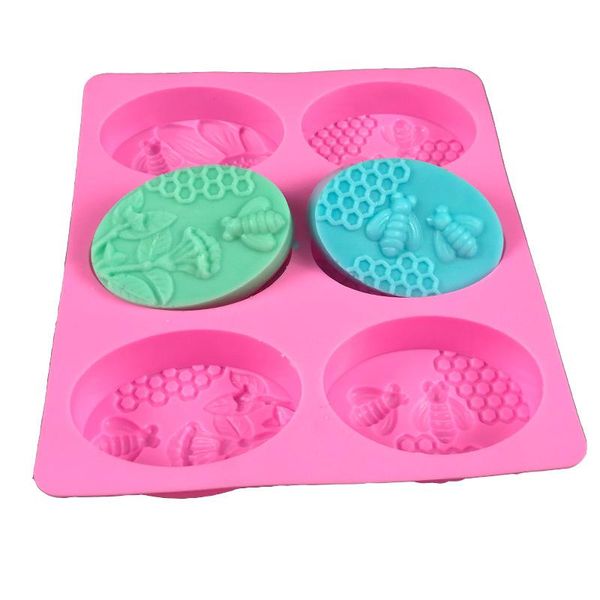 

craft tools multifunctional silicone mold honeybee honeycomb 3d stereo mould diy soap making tool handcraft candle crystal epoxy decor