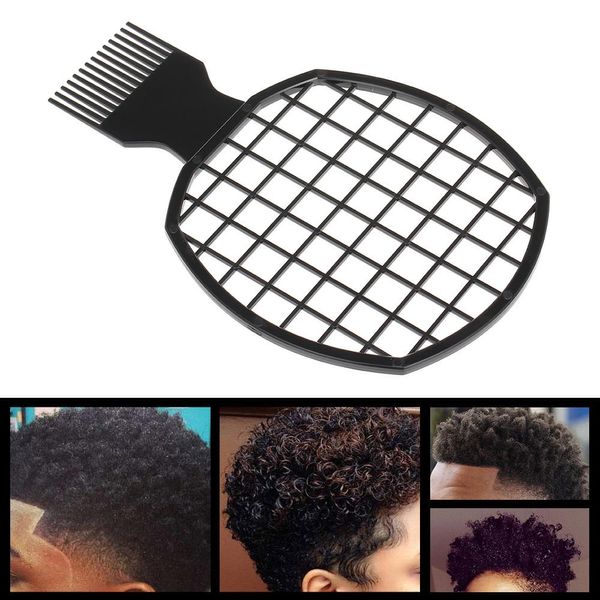 2021 2 в 1 AFRO Twist It Up Hair Gom African Men S Pairdressing Afro Gom Twist Wave Curl Brush Comb 2019 Новый