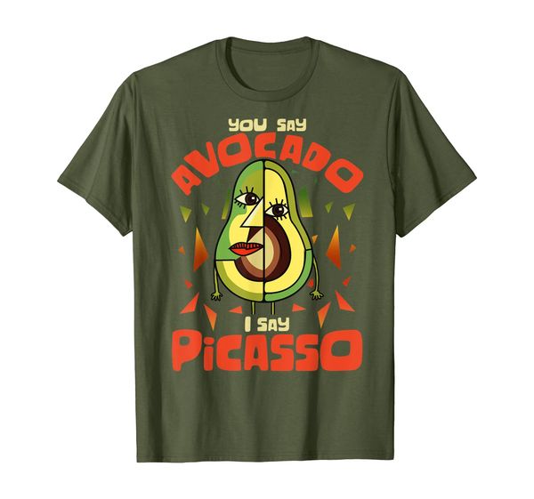 

Art Teacher You Say Avocado I Say Picasso Funny Artist T-Shirt, Mainly pictures