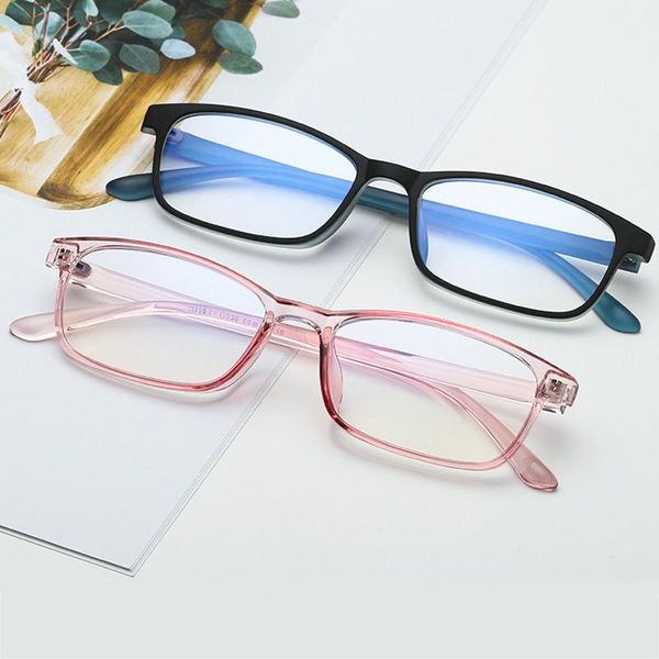 

fashion sunglasses frames tr90 glasses frame men myopia eye glass 2021 korean screwless optical eyewear clear, Black