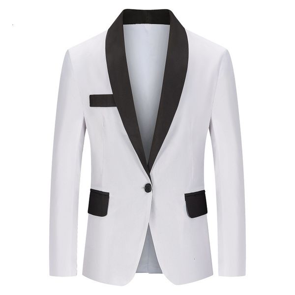 

iron 2021 european men's no casual and suit coat, White;black