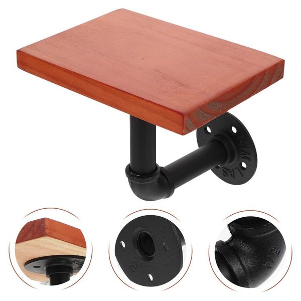 

hooks & rails 1pc wall-mounted storage rack creative holder home stand