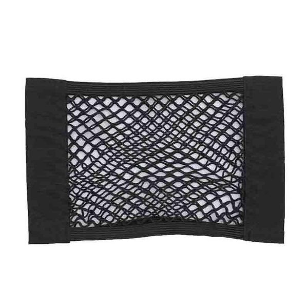 

storage bags 1pcs car auto truck seat back elastic string net bag portable double mesh organizer