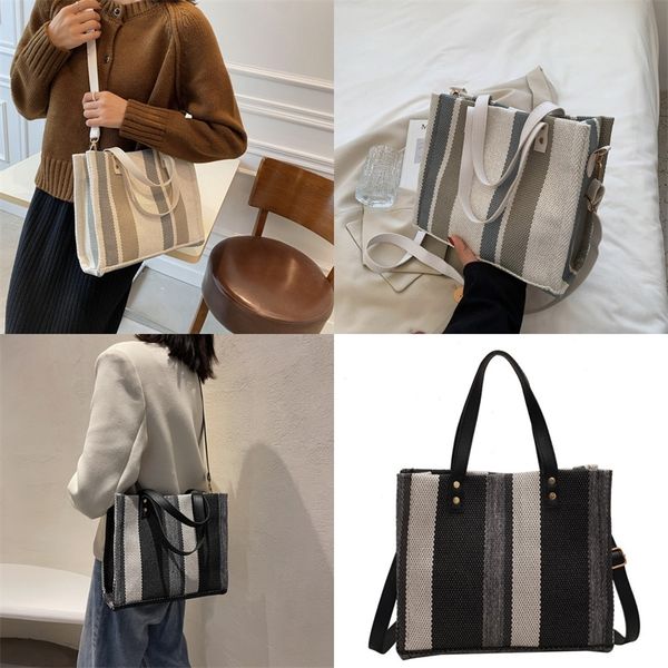 

discount large capacity bags women's bag fall versatile new fashion canvas shoulder bag tote handbag purse