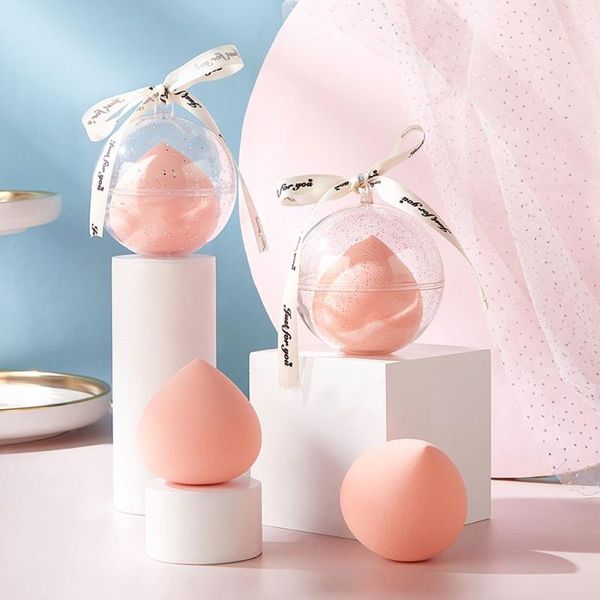 

sponges, applicators & cotton peach shape cosmetic puff beauty egg makeup blender dry and wet sponge foundation powder cushion women girls t