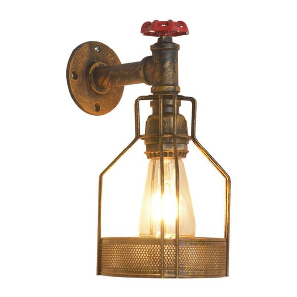 

1pc industrial style wall lamp room light vintage corridor decorative for home bar el without bulb