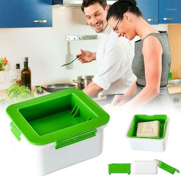 

storage bottles & jars tofu press presser drainer water removing gadget removes moisture from automatically in stock