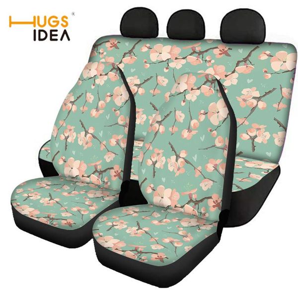 

simply style blossoms pattern car protection covers for almost auto anti-dirty dustproof breathable seat chair