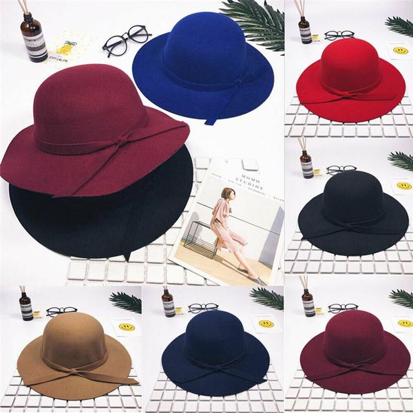 

caps & hats girls accessories elegant retro sweet style kids bowknot hat beach sun protect bonnet toddler pography props 2-8 years, Yellow