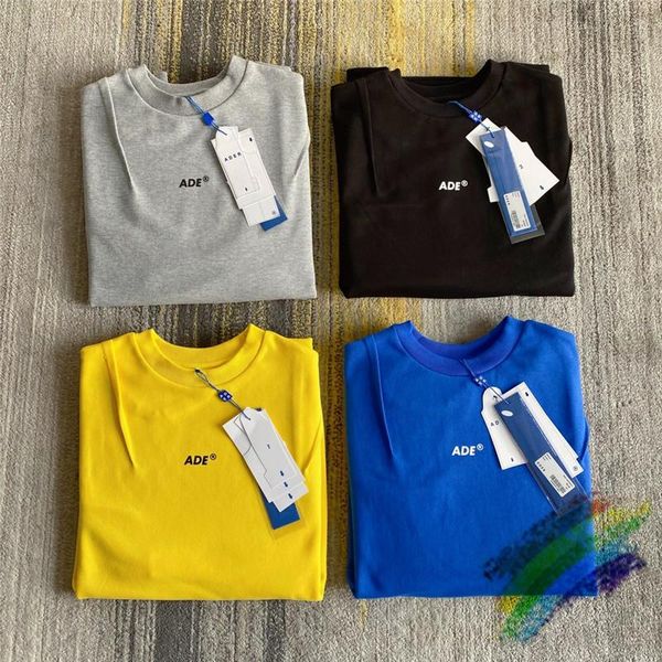 

men's hoodies & sweatshirts solid adererror hoodie 2021 ade print ader error lrregular stitches cotton z-stitch, Black